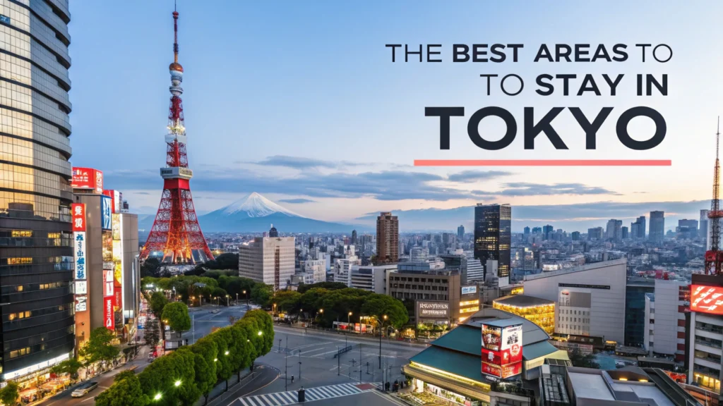 best areas to stay in tokyo