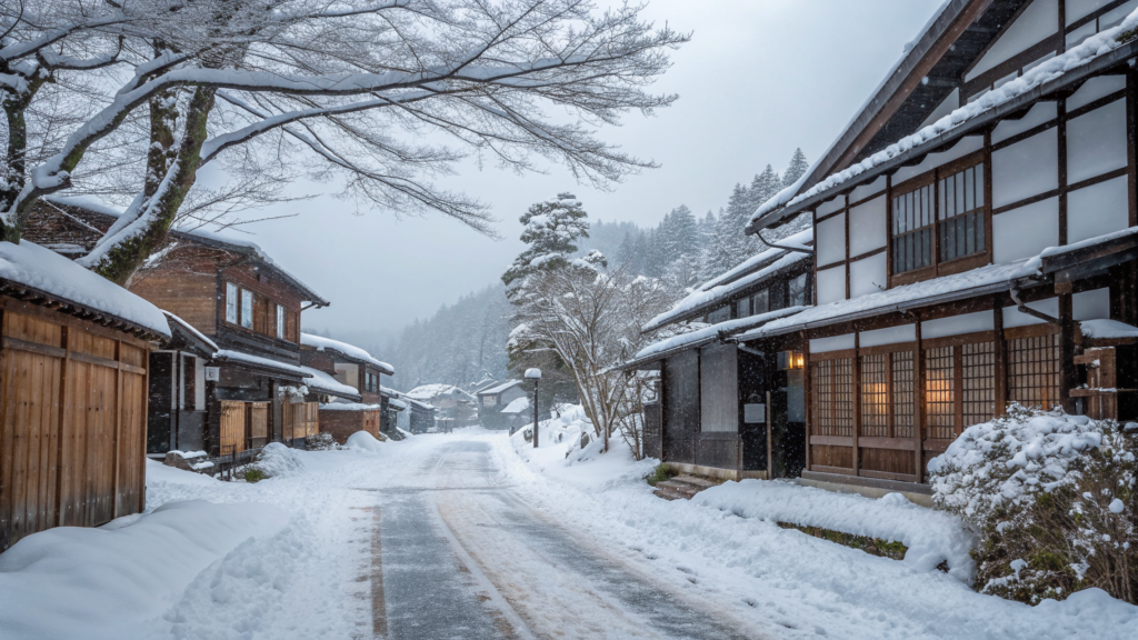 Japan winter photography