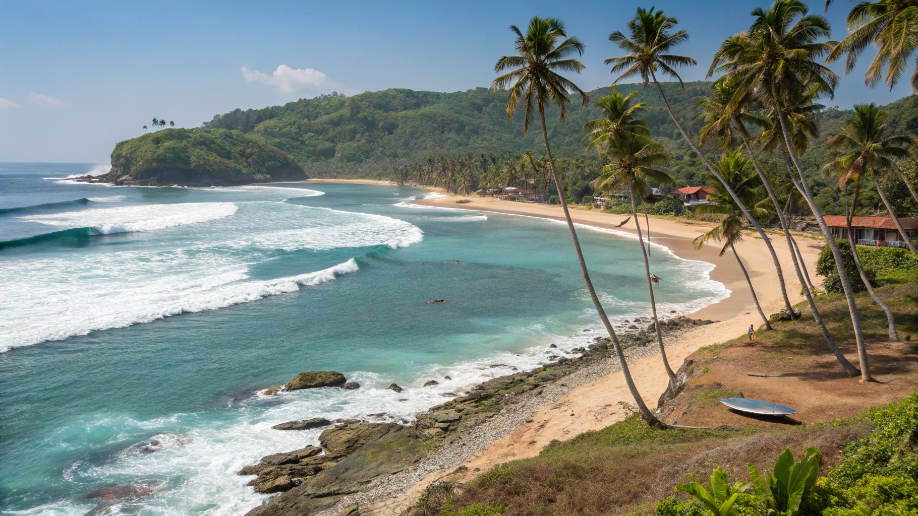 Places to Surf in South Asia